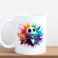 Colour splash cartoon mugs