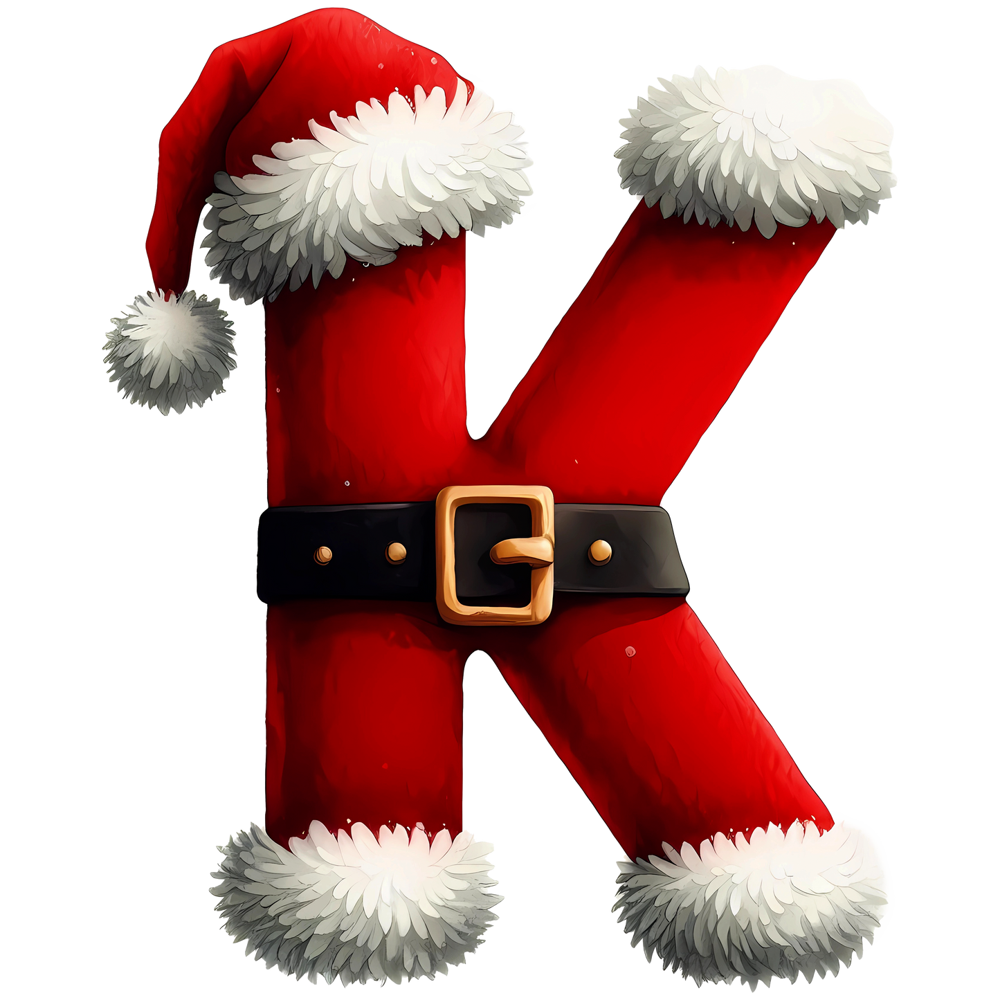 Santa Monogram Personalised Mugs, Ornaments and Bags