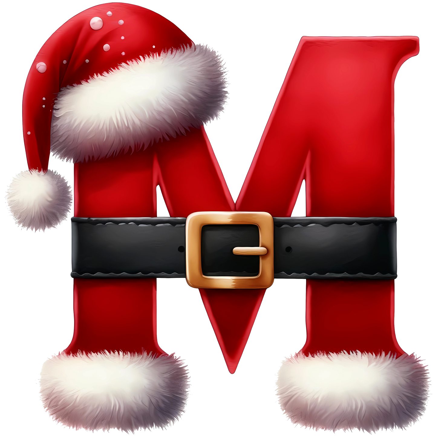 Santa Monogram Personalised Mugs, Ornaments and Bags