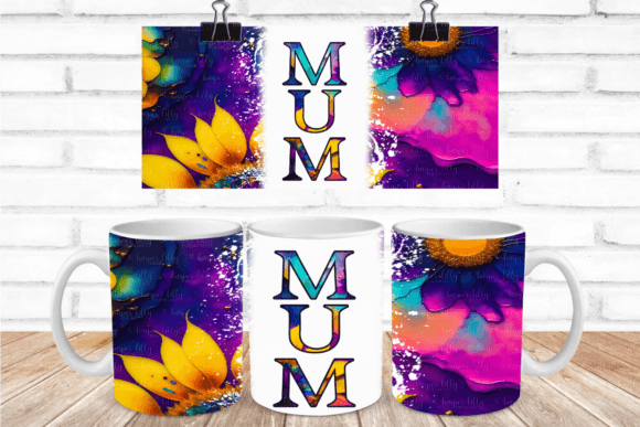 Mum Sunflower Mugs