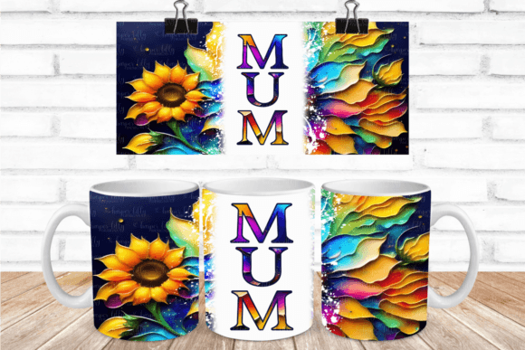 Mum Sunflower Mugs