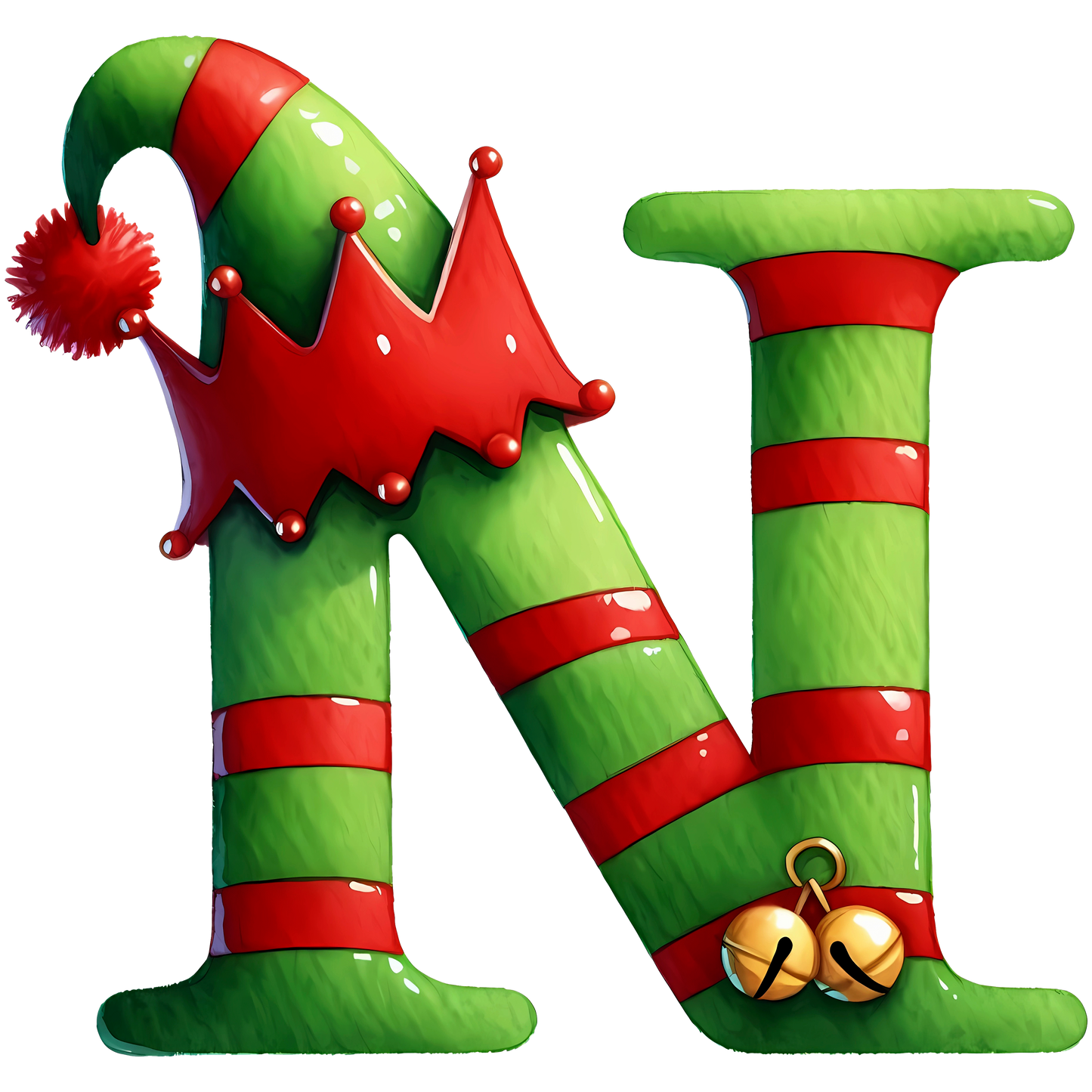 Elf Monogram Personalised Mugs, Ornaments and Bags