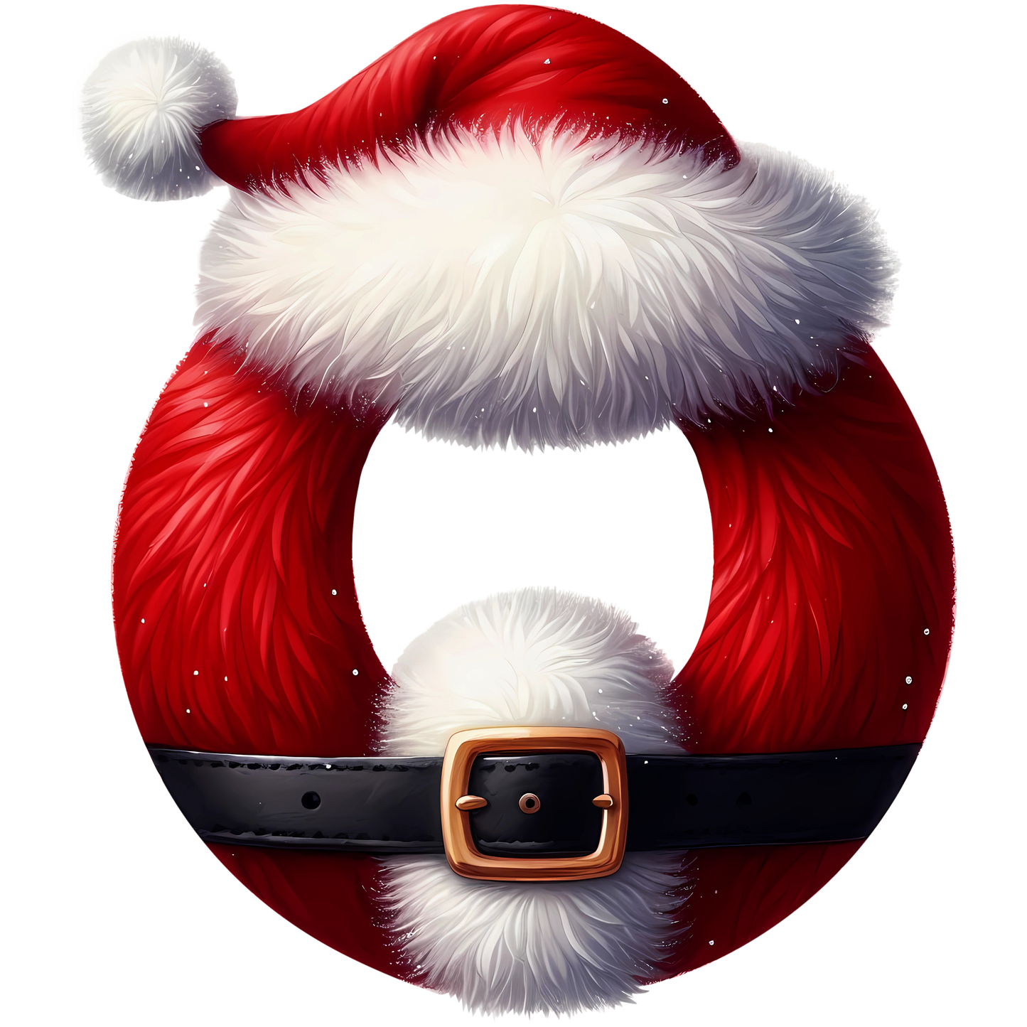 Santa Monogram Personalised Mugs, Ornaments and Bags