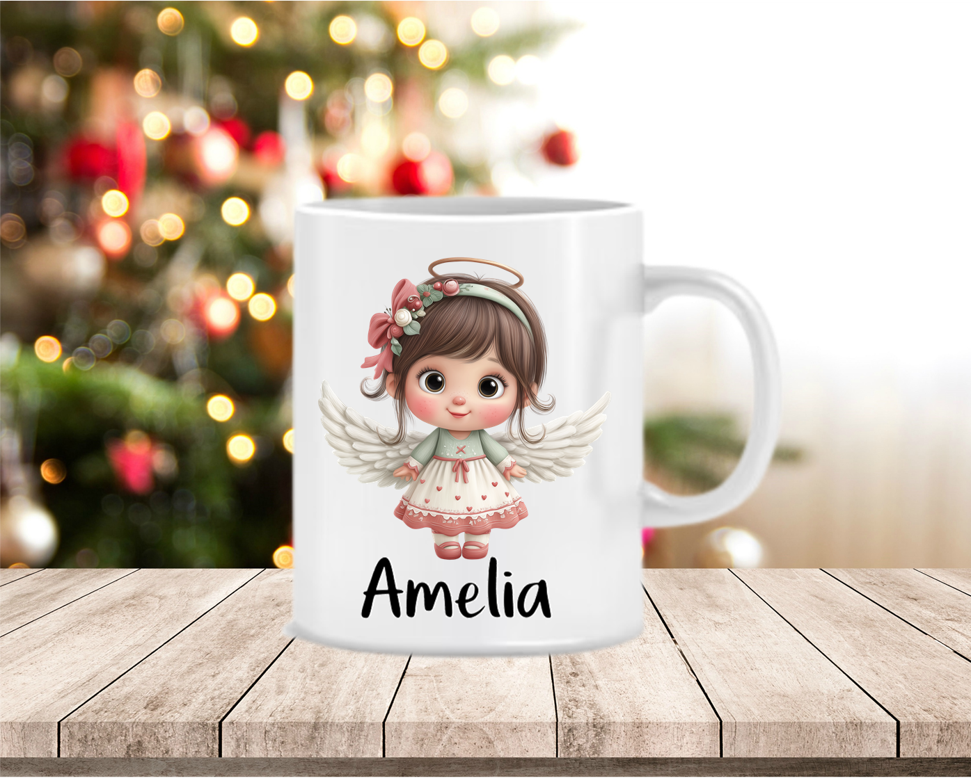 Christmas Characters Personalised Mugs, Ornaments and Bags