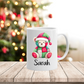Patchwork Christmas Personalised Mugs, Ornaments and Bags