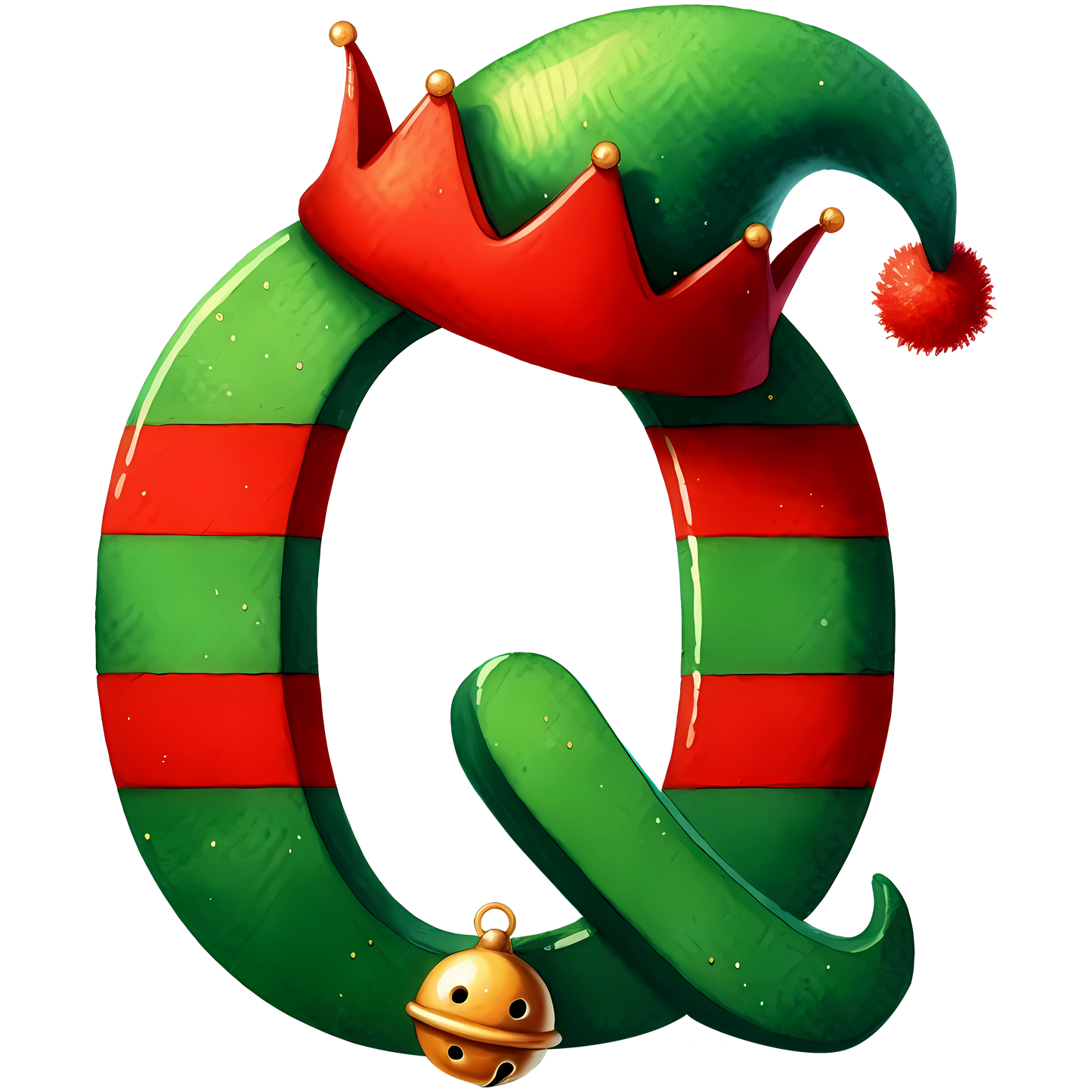 Elf Monogram Personalised Mugs, Ornaments and Bags