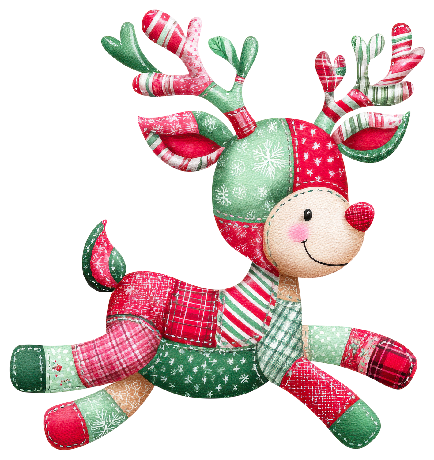 Patchwork Christmas Personalised Mugs, Ornaments and Bags