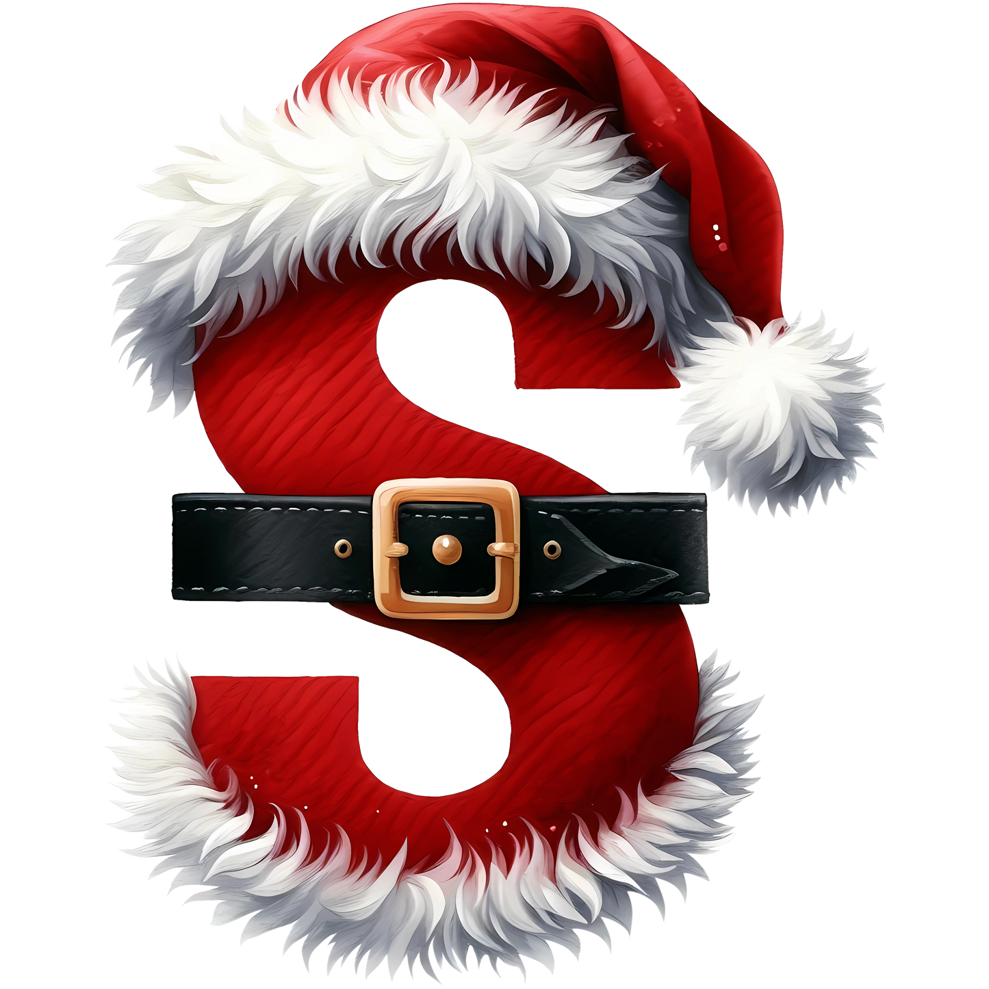 Santa Monogram Personalised Mugs, Ornaments and Bags