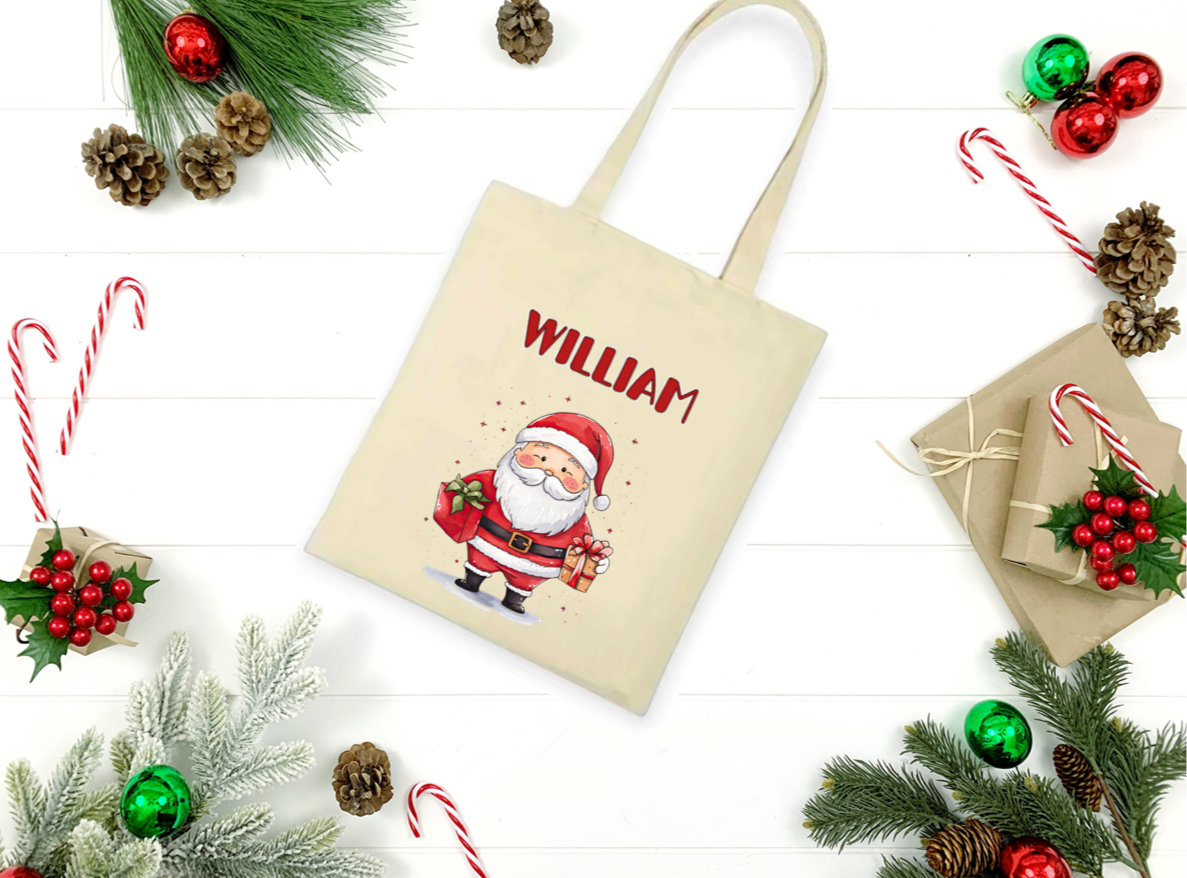 Christmas Personalised tote bag