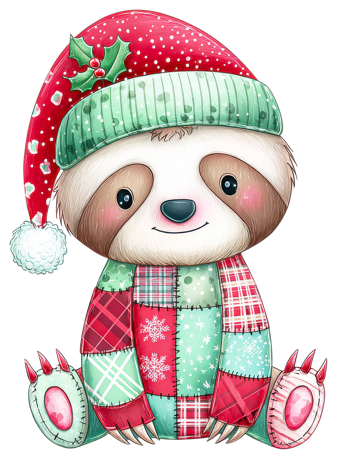 Patchwork Christmas Personalised Mugs, Ornaments and Bags