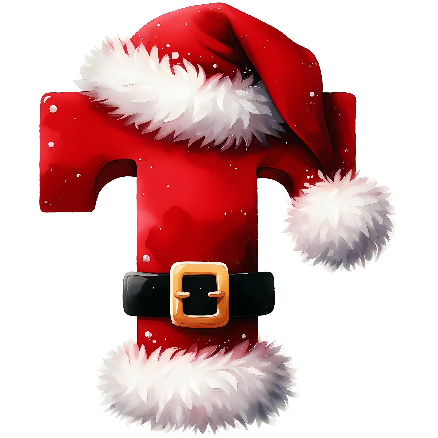 Santa Monogram Personalised Mugs, Ornaments and Bags