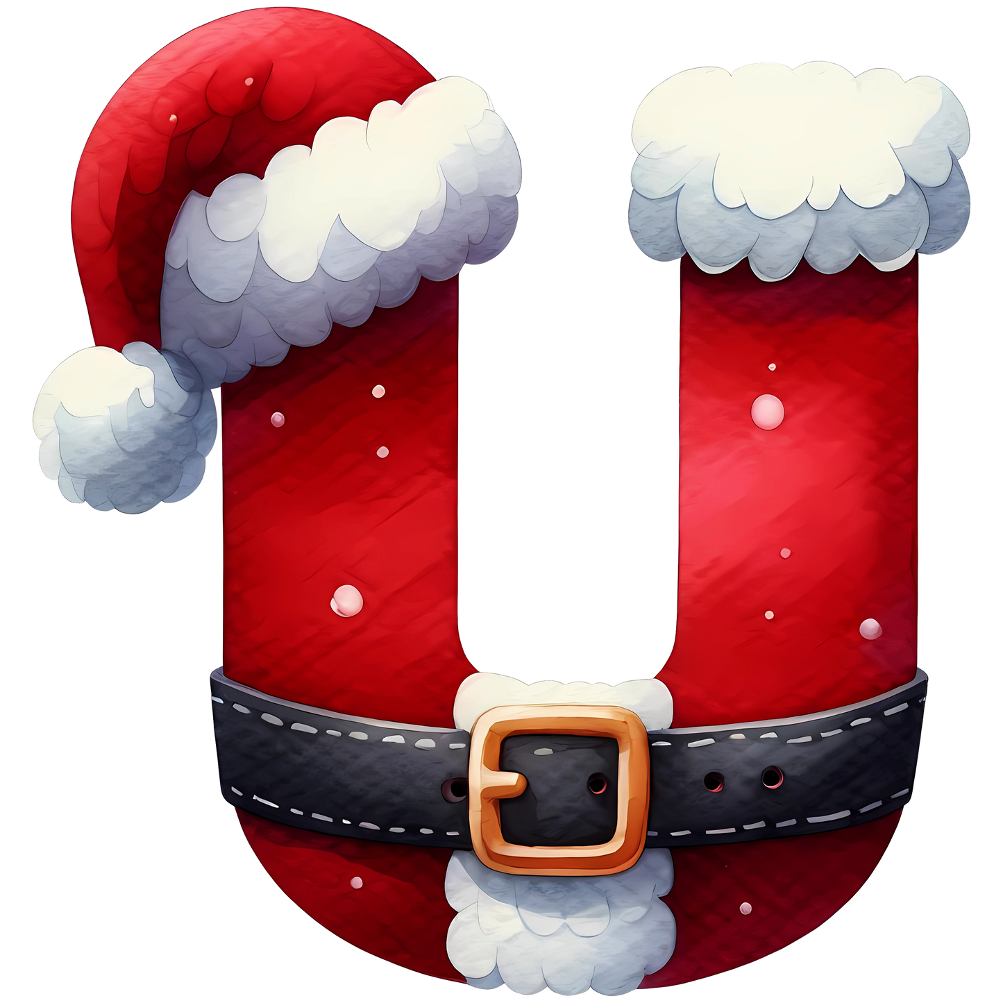 Santa Monogram Personalised Mugs, Ornaments and Bags