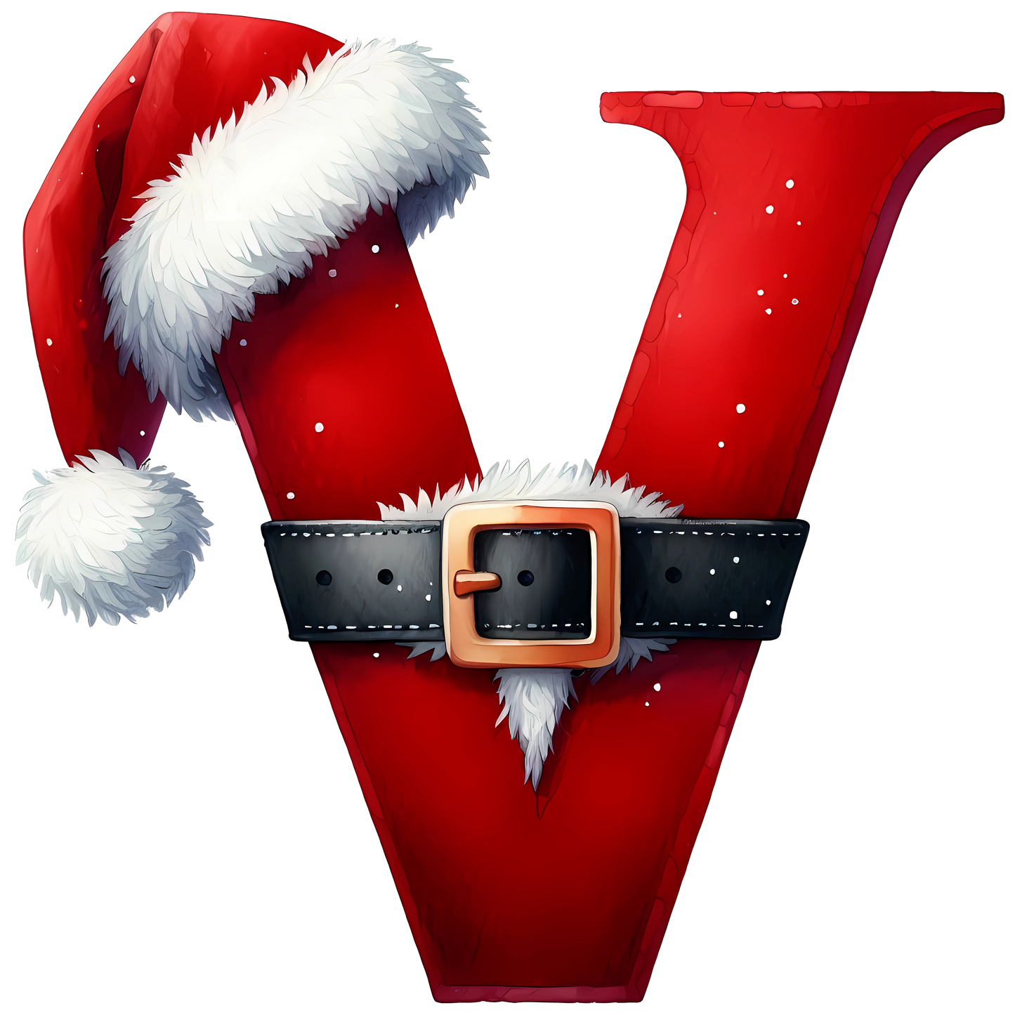 Santa Monogram Personalised Mugs, Ornaments and Bags