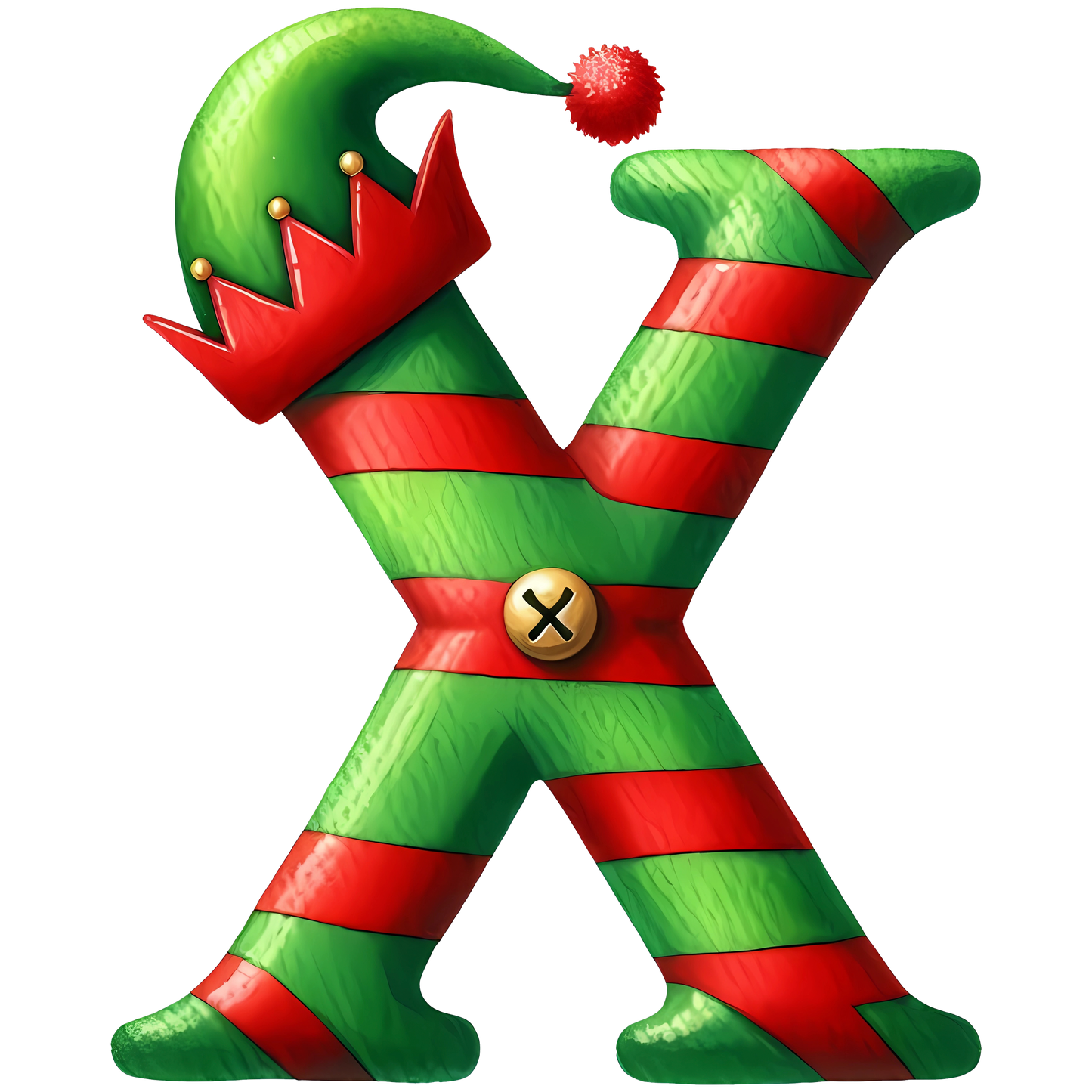 Elf Monogram Personalised Mugs, Ornaments and Bags