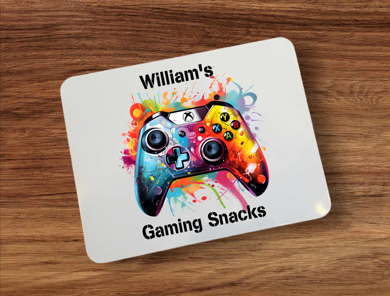 Gaming snacks tin