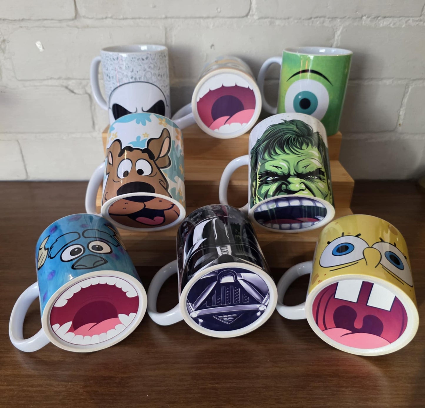 Cartoon Mouth Mugs