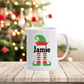 Personalised Elf Mug