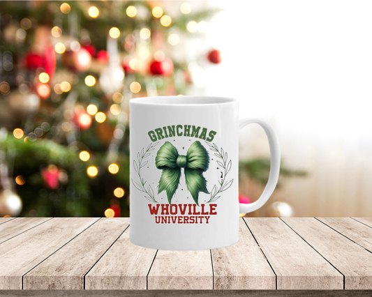 Whoville University mug