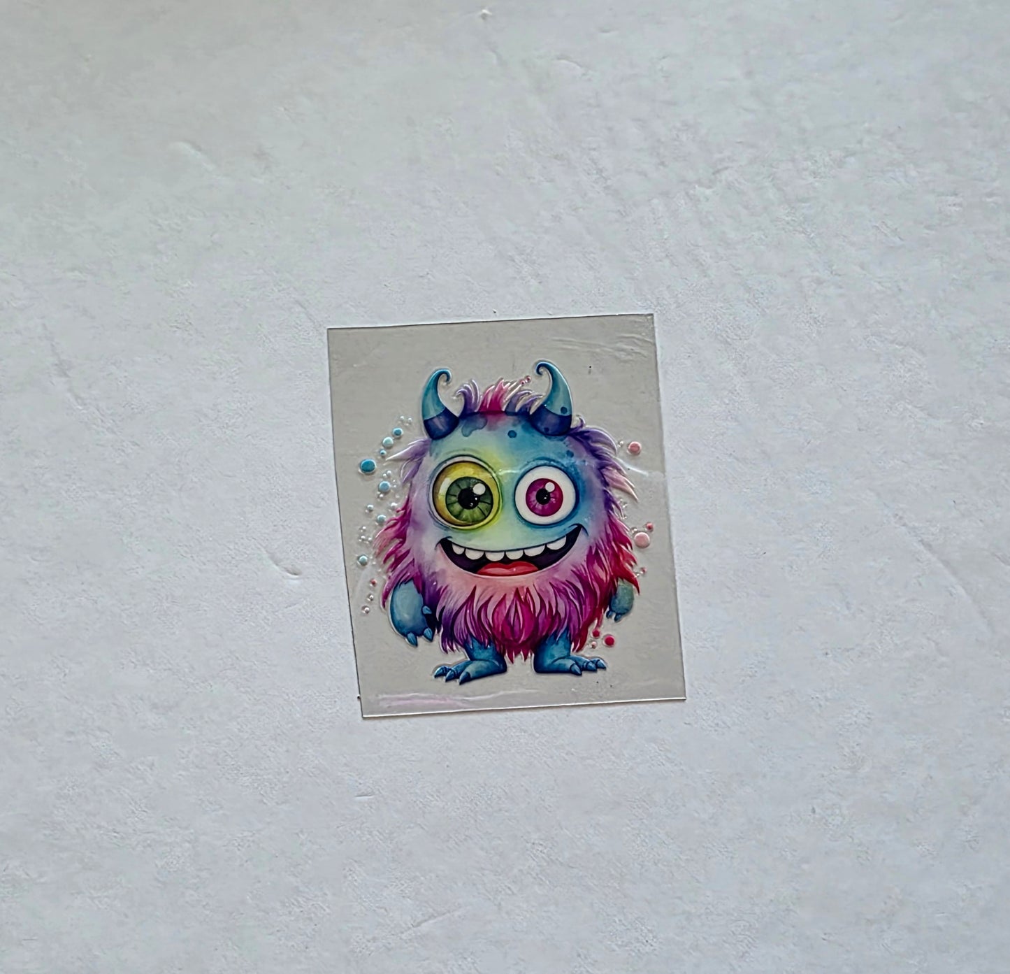 Little Monster UV DTF Stickers (7cm)