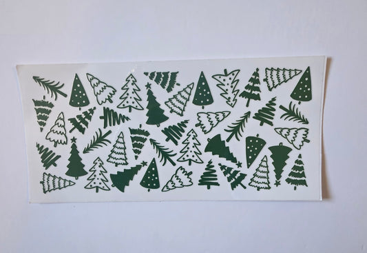 Christmas 16oz UV DTF wraps