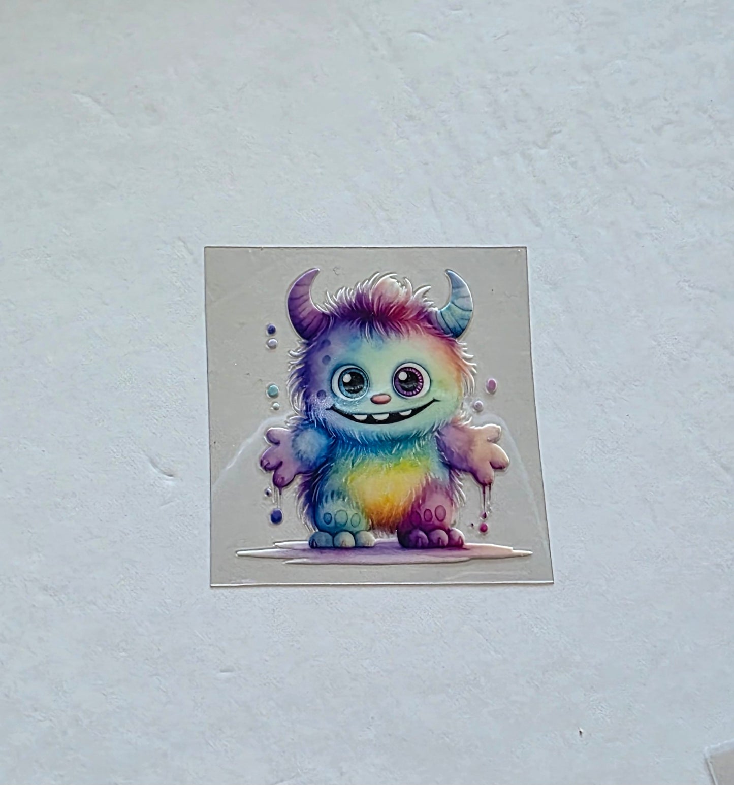 Little Monster UV DTF Stickers (7cm)