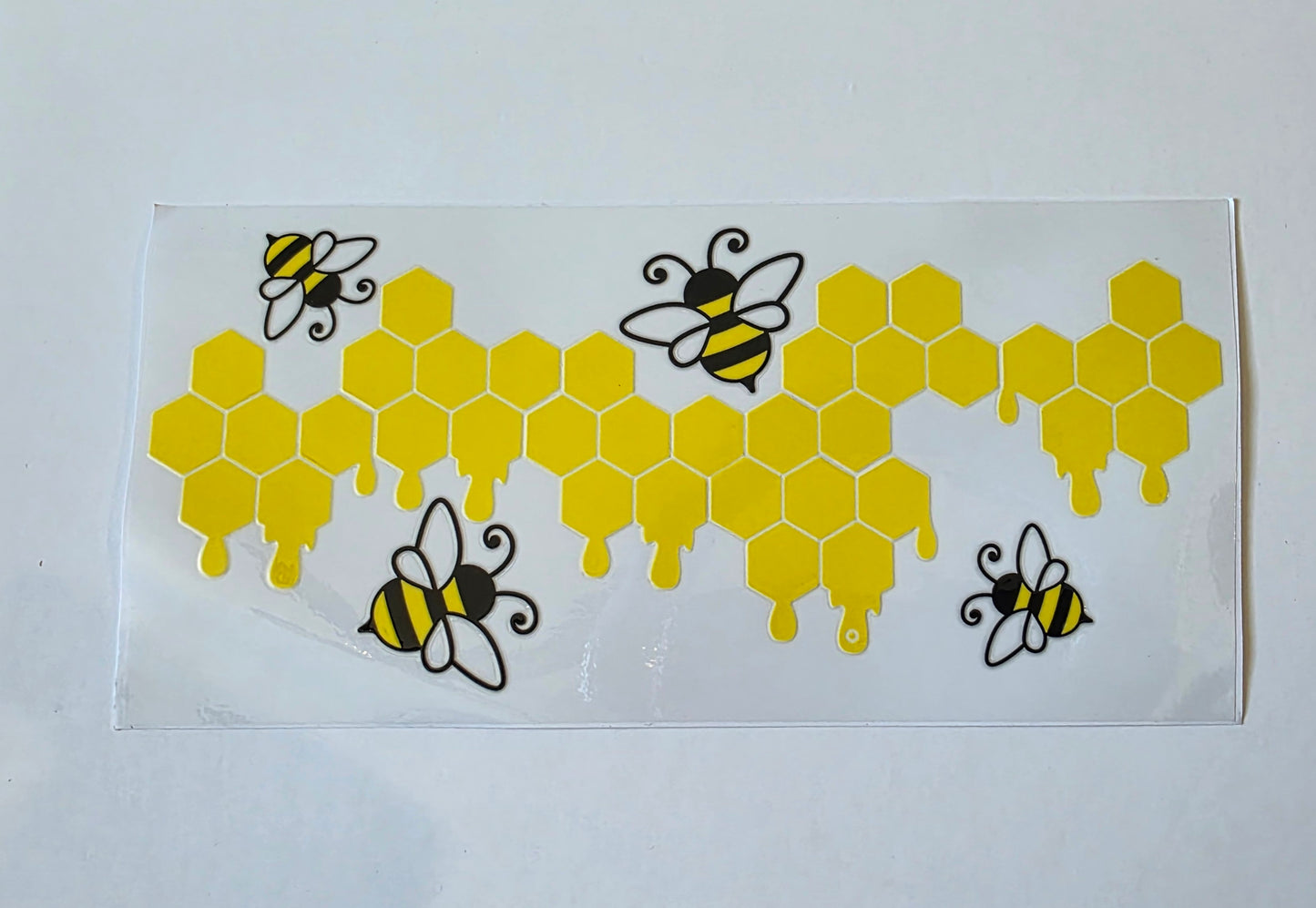 Flowers and Bees 16oz UV DTF Wraps
