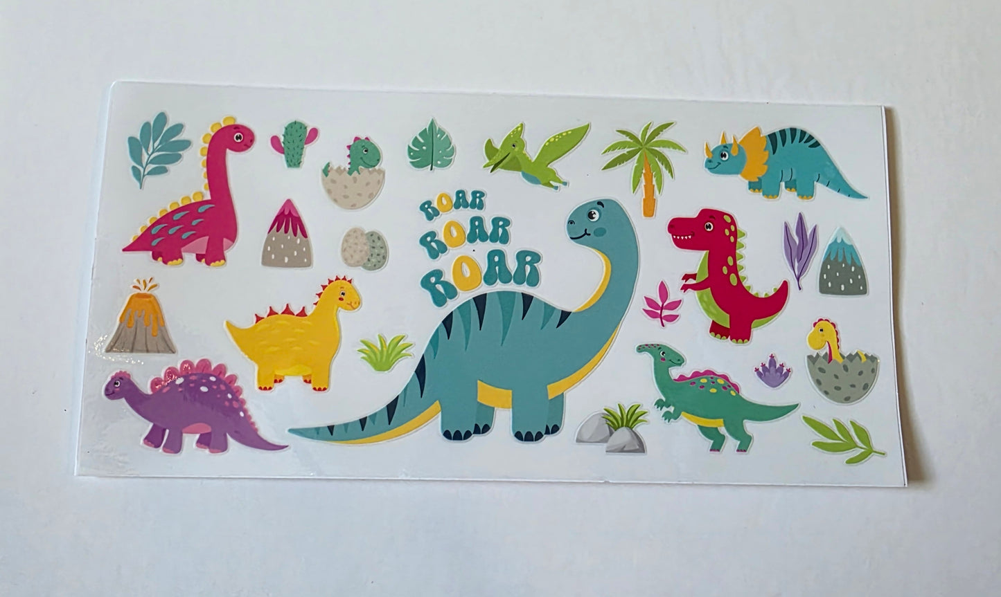 Dinosaur UV  DTF Wraps