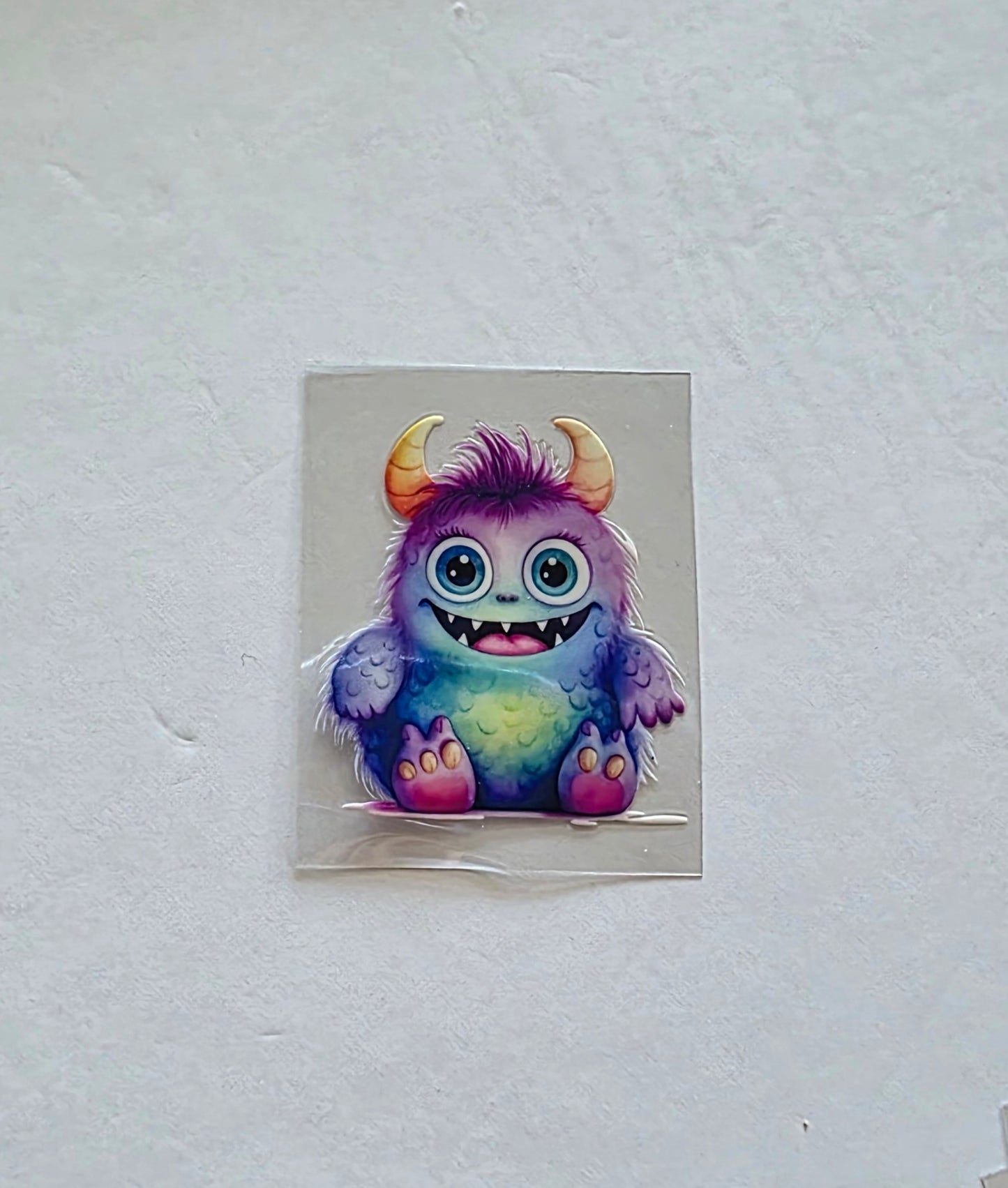 Little Monster UV DTF Stickers (7cm)