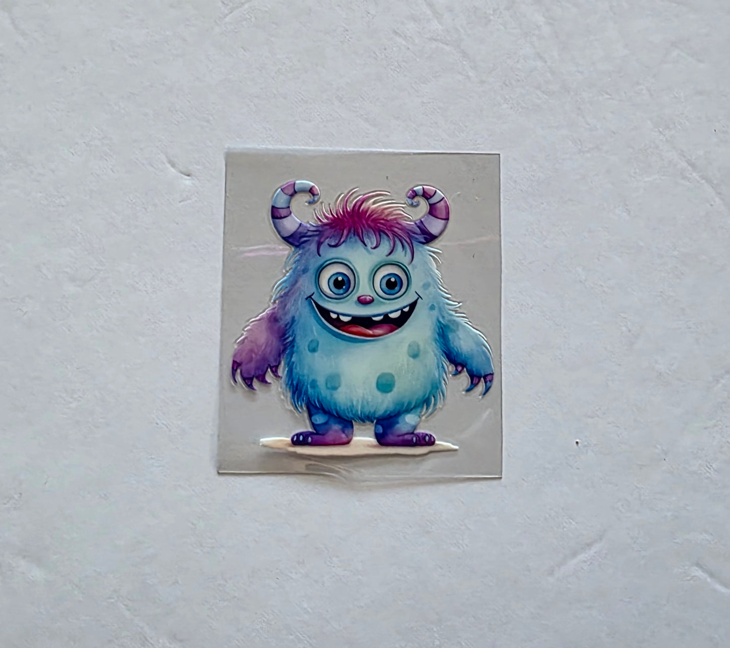 Little Monster UV DTF Stickers (7cm)
