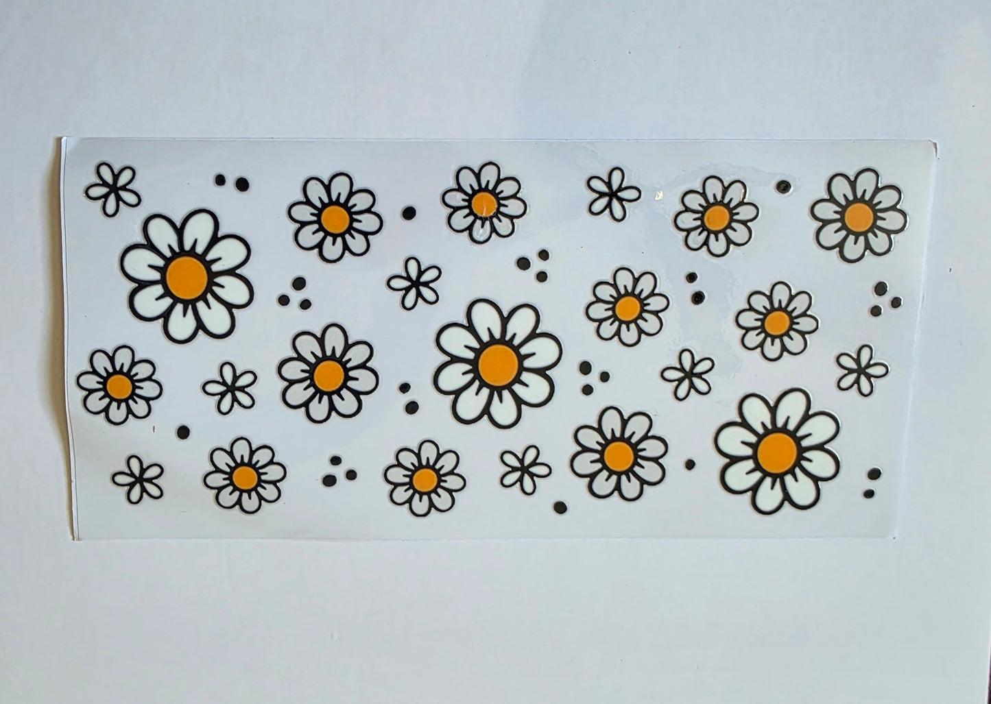 Flowers and Bees 16oz UV DTF Wraps