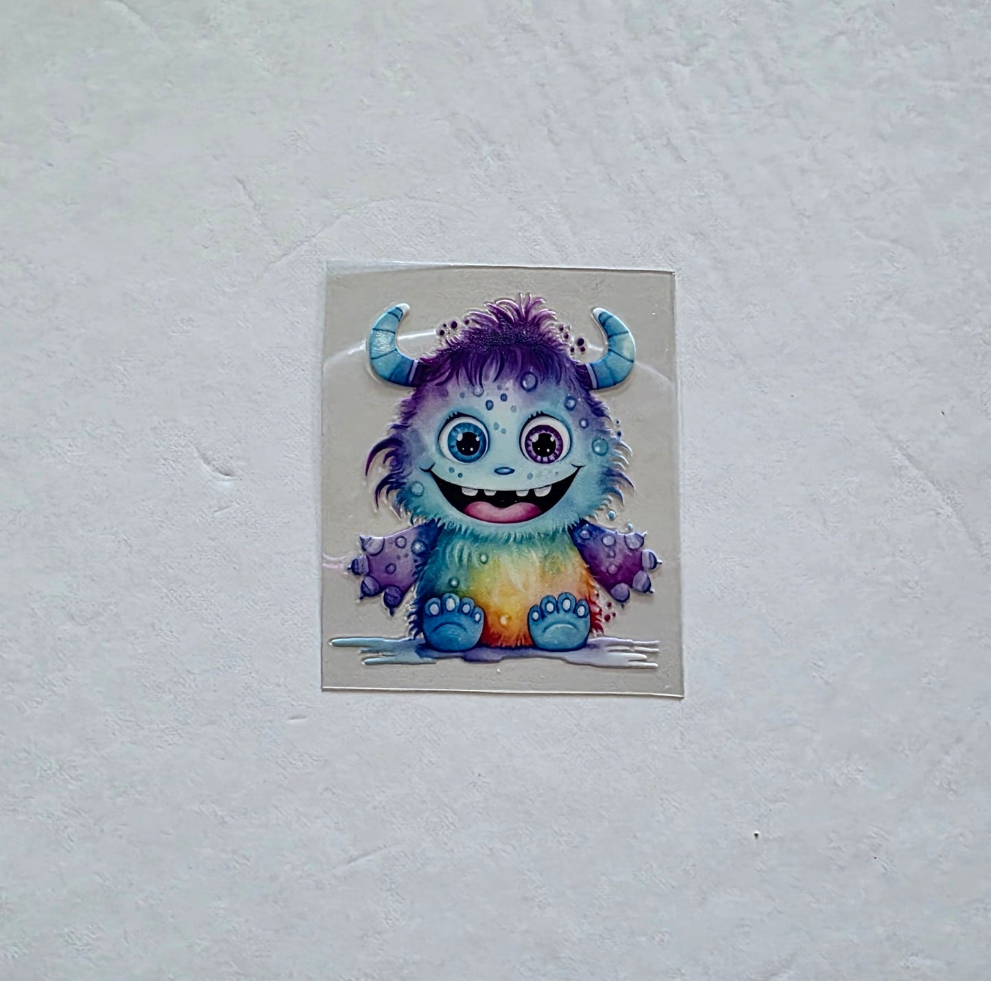 Little Monster UV DTF Stickers (7cm)