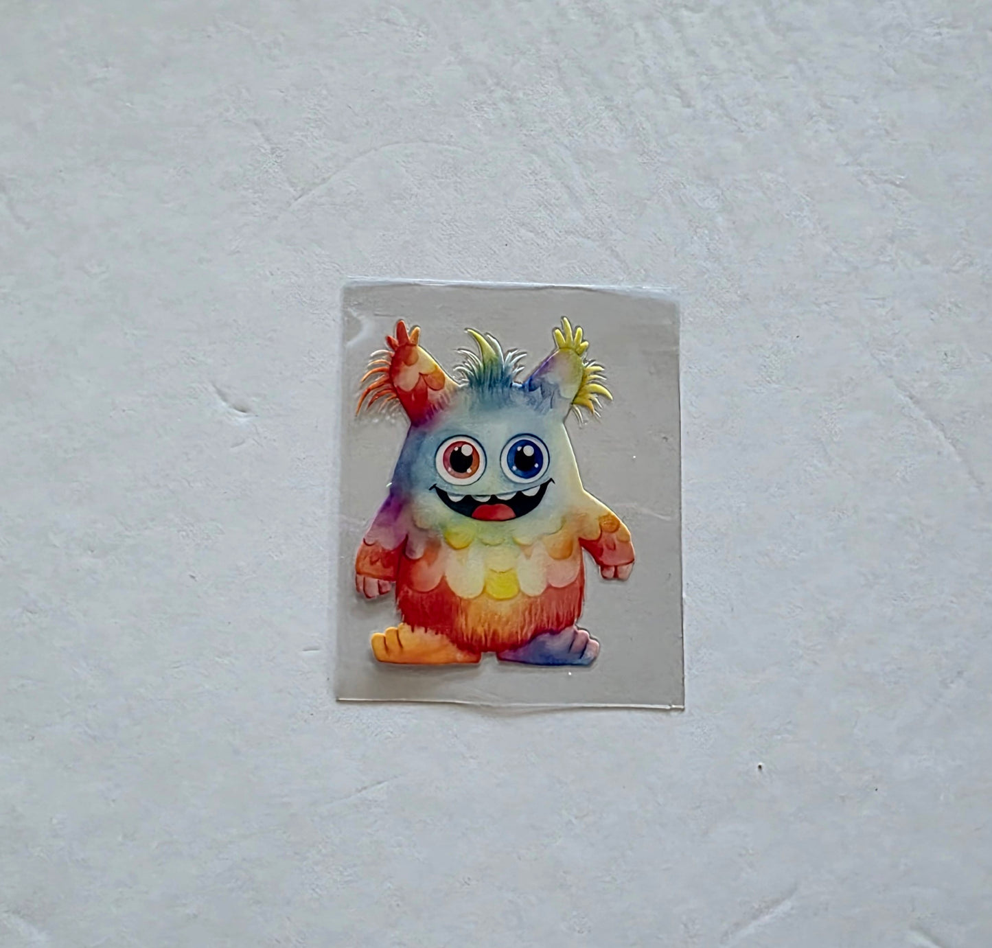 Little Monster UV DTF Stickers (7cm)