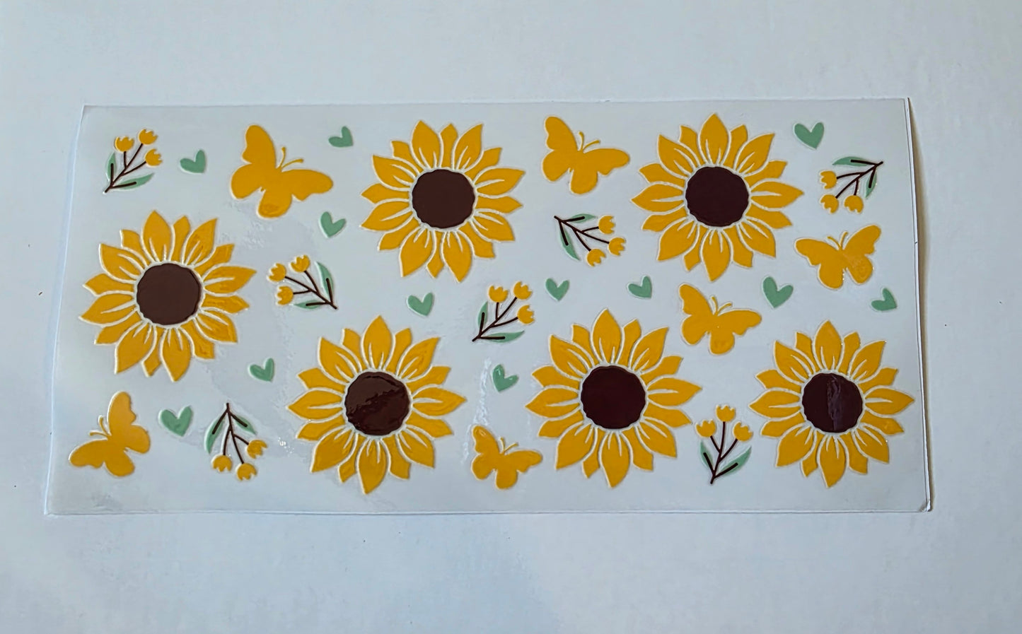 Flowers and Bees 16oz UV DTF Wraps