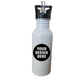 Your Design Here 600ml Drink Bottle with straw