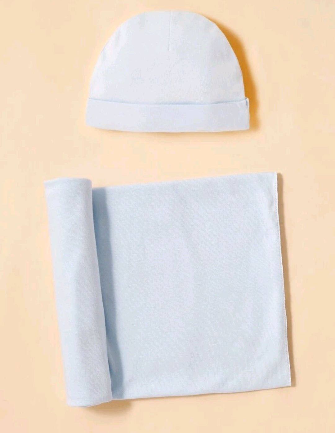 Swaddle blanket and Hat